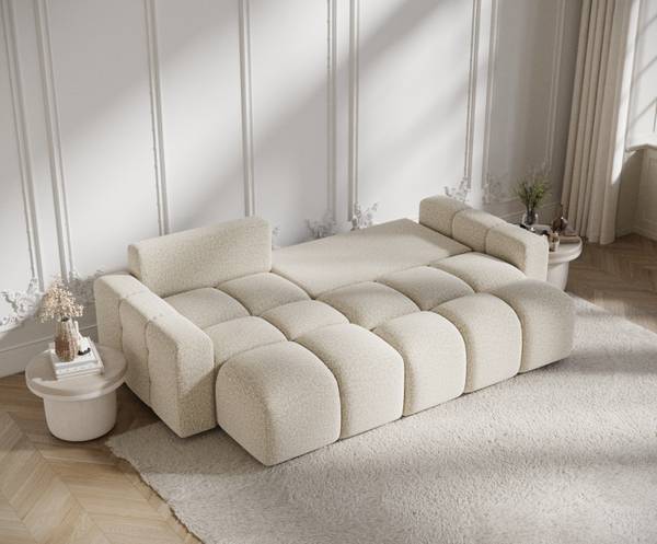 Ecksofa mit Schlaffunktion Ucci Beige