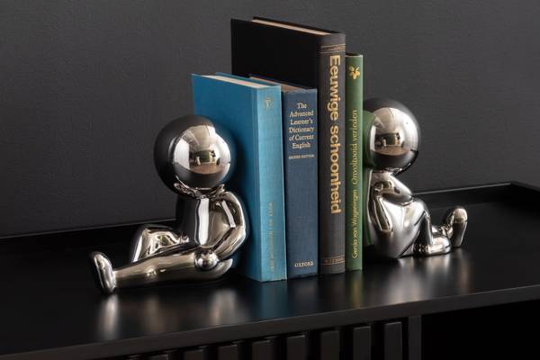 Ornament Buch Silber