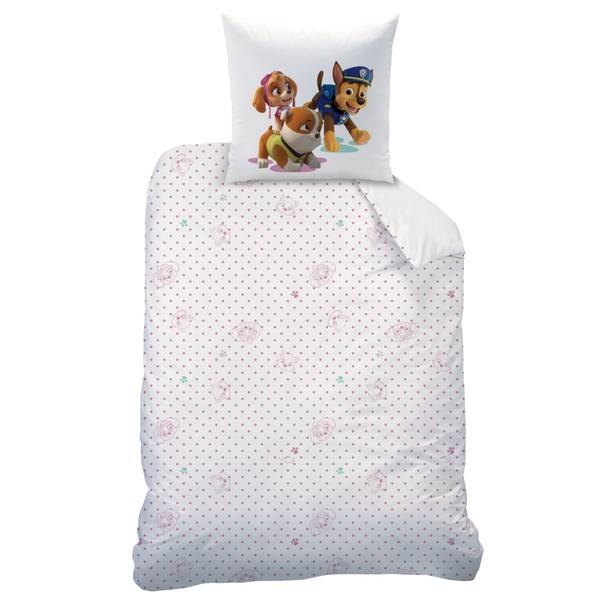 Bettwäsche Paw Patrol Skye Everest Weiß - Textil - 135 x 200 x 1 cm