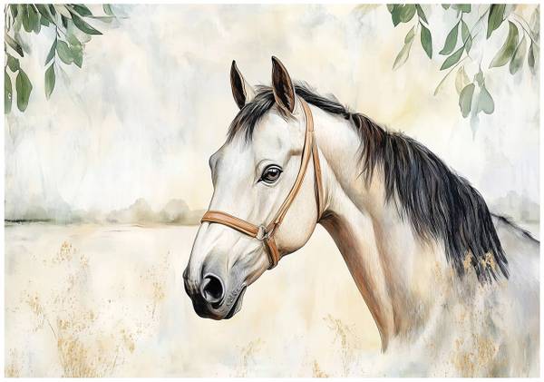 Fototapete Kinderzimmer Pferde Tapete 400 x 280 cm