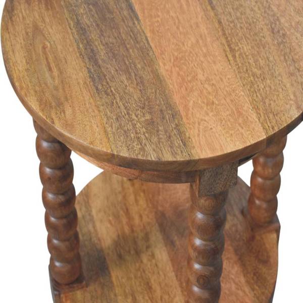 Beistelltisch Barley Braun - Mango - 45 x 55 x 45 cm