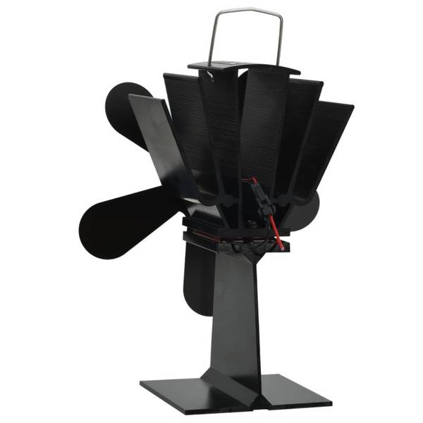 Ofenventilator 3002672 Schwarz - Aluminium - 11 x 22 x 16 cm
