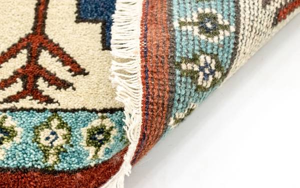 Orientteppich Oriental Rot - Wolle - 244 x 2 x 306 cm