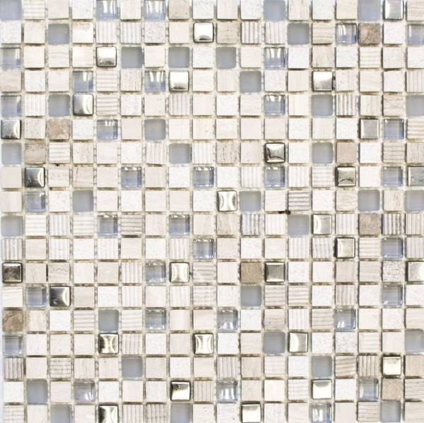 Mosaikfliesen 92-HQ10 Glas - 31 x 31 x 31 cm