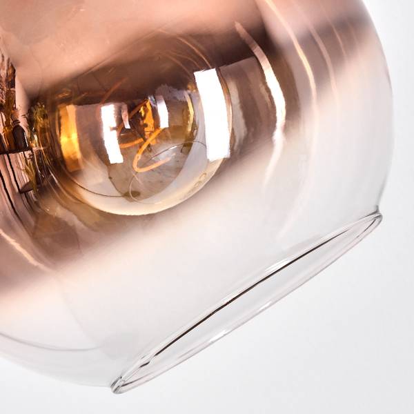 Stehlampe Cesaro Aluminium - Klarglas - 30 x 140 x 52 cm