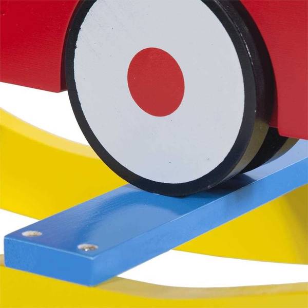 Schaukelauto 5096687279 Holz teilmassiv - 70 x 37 x 24 cm