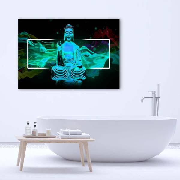 Bild auf leinwand Buddha Abstrakt Zen 100 x 70 cm