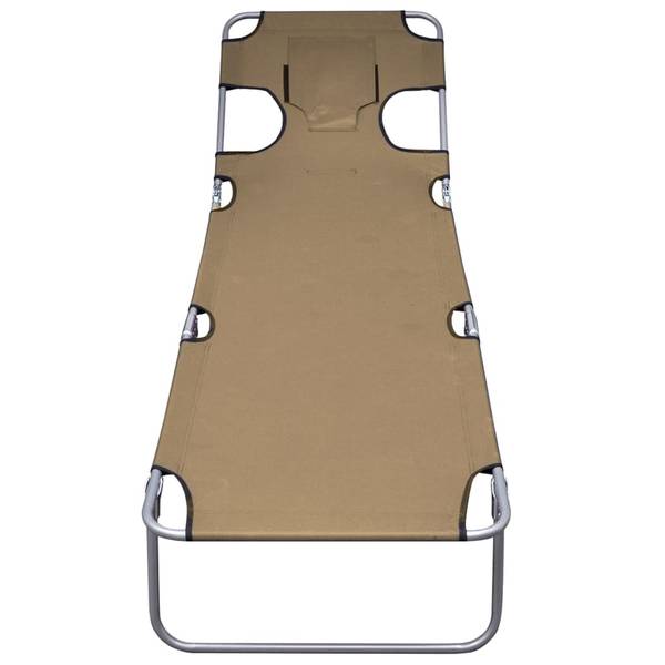 Sonnenliege X1028 Taupe
