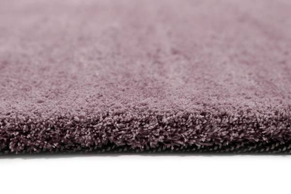 Hochflorteppich loft Violett - Polyester - 200 x 3 x 290 cm
