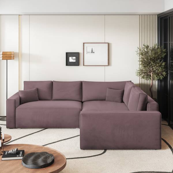 Ecksofa ERONIS M Flieder