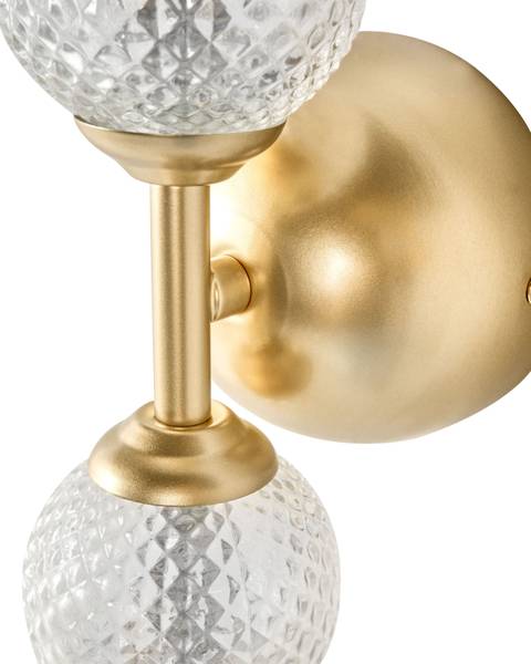 Wandlampen ARAS Gold - Glas - 10 x 60 x 10 cm