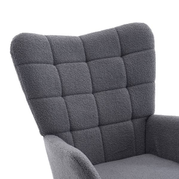 Relaxliege ZY-033 Grau - Webstoff - 68 x 91 x 88 cm