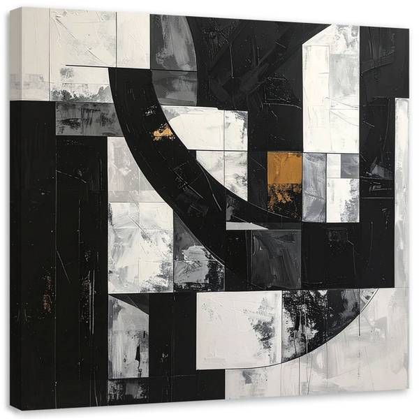 Wandbild Geometrische Formen 60 x 60 cm