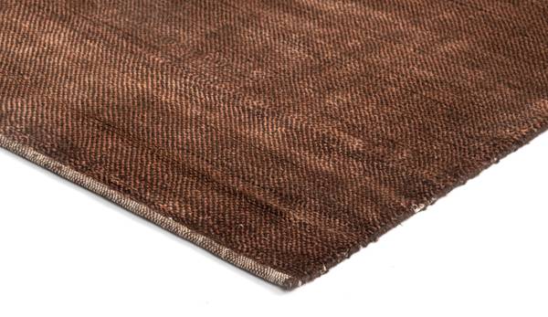Tapis Juma CXI Marron - Laine - 151 x 1 x 196 cm
