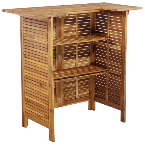 Gartenbar-Set 3015843-3 (5-teilig) Braun - Akazie - 50 x 105 x 110 cm
