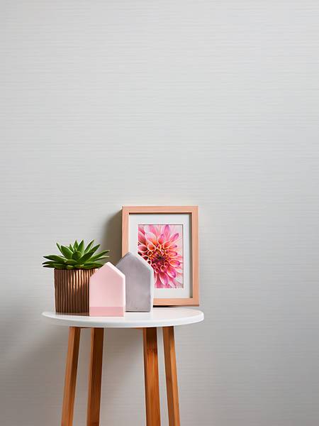 Überstreichbare Tapete 323613-GU Weiß - Kunststoff - 53 x 1 x 1005 cm
