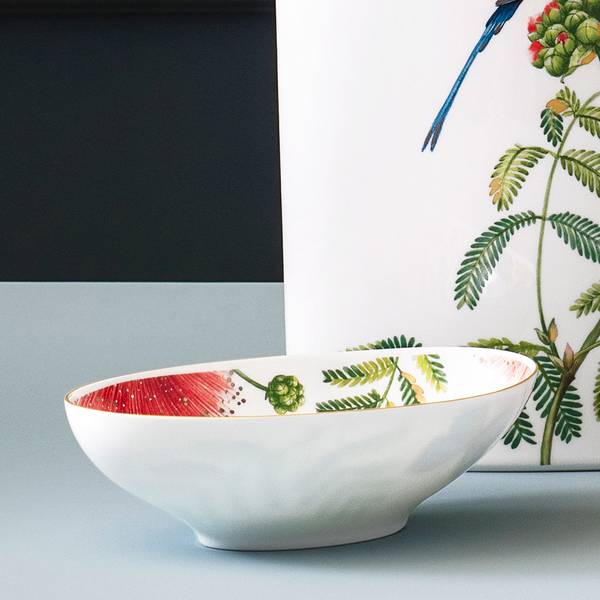 Dessertschale Amazonia Porzellan - 12 x 6 x 19 cm