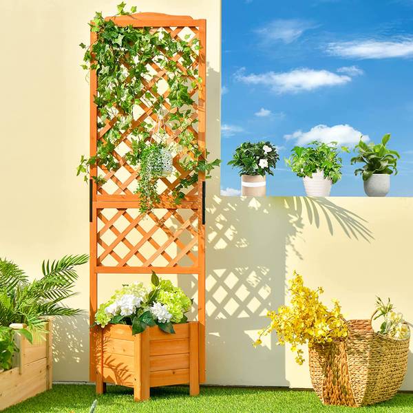 Blumenkasten mit Rankgitter kaufen | home24