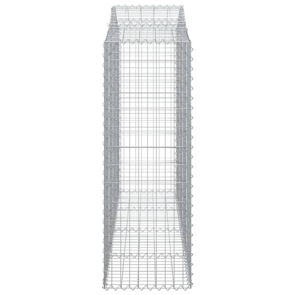 Panier de gabion 3017642-15  (lot de 25) Argenté - Fer - 50 x 160 x 200 cm