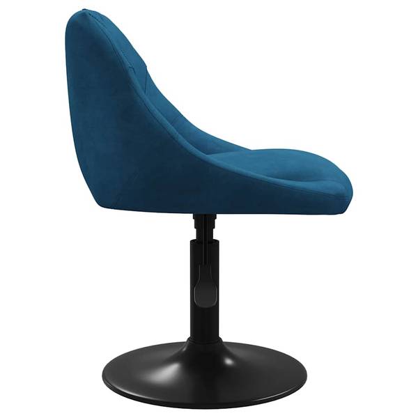 Chaise à manger 3014382-2 lot de 2 Bleu