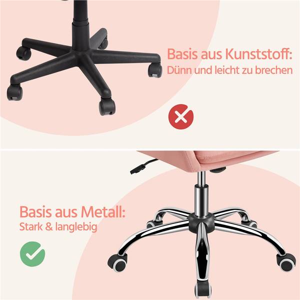 Drehstuhl ARA64 Altrosa