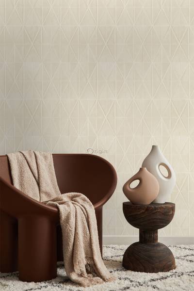 Tapete 347855 Beige - Fleece - 53 x 1005 x 53 cm