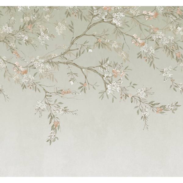 Fototapete Blossom Grün - Fleece - 280 x 300 x 2 cm