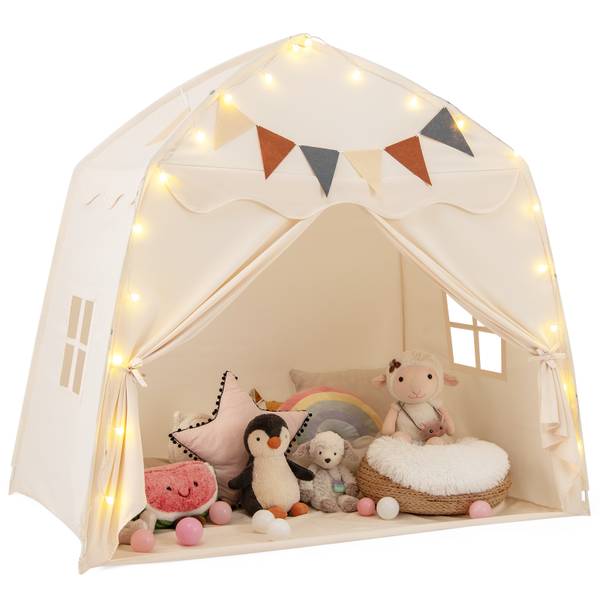 Kinder Spielzelt FB32470 Beige - Textil - 98 x 148 x 157 cm