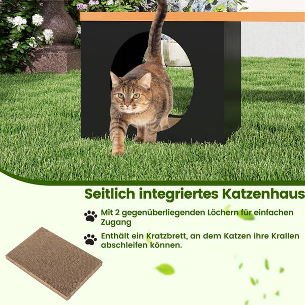 Metallbank ZB34814ORDE Schwarz - Metall - 38 x 44 x 150 cm