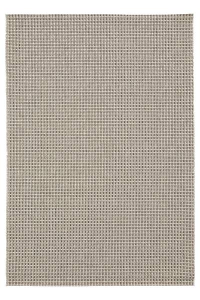 Indoor-Outdoor-Teppich PIENZA Grau - Textil - 140 x 200 x 140 cm