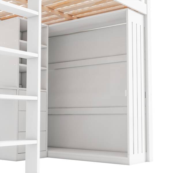 Hochbett WoodyBuchLucy Ⅱ Breite: 145 cm