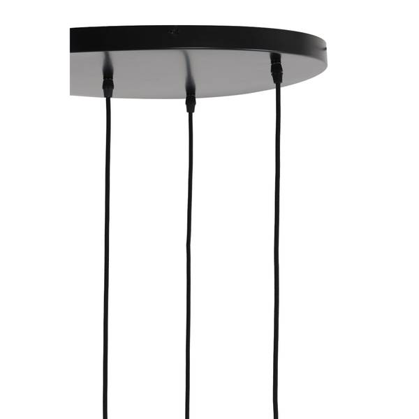 Suspension Lekar Marron - Verre clair - 66 x 80 x 66 cm