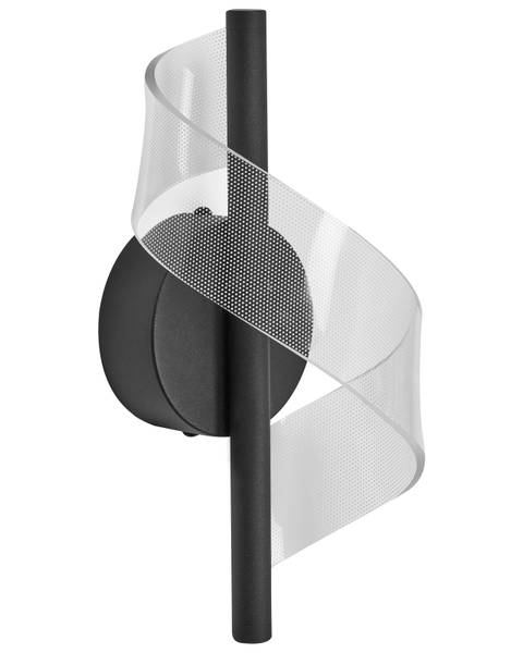 Lampe murale SARELA Noir - Métal - 15 x 29 x 15 cm