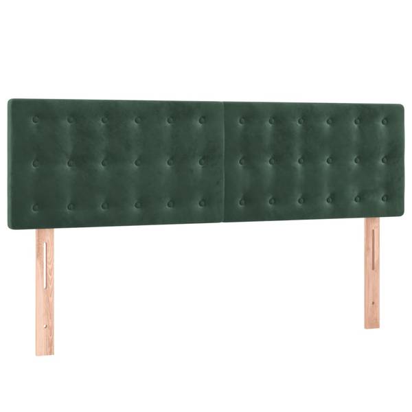 Boxspringbett 3017290-27 Dunkelgrün - 144 x 203 cm