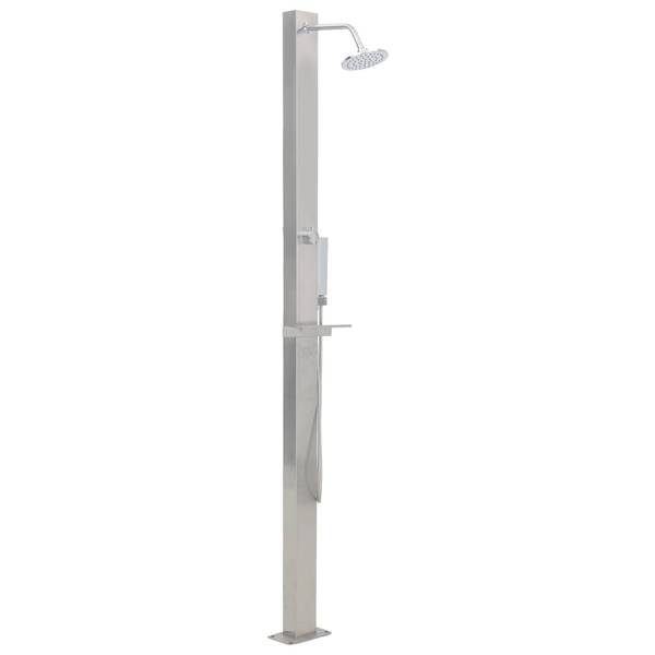 Dusche 299926 Silber - Edelstahl - 7 x 210 x 10 cm