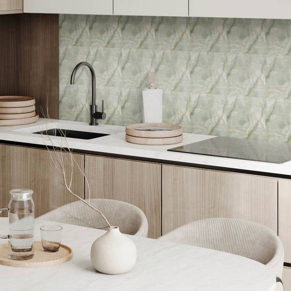 Vinylfliese MarmorNatur 20er-Set 20 x 20 cm