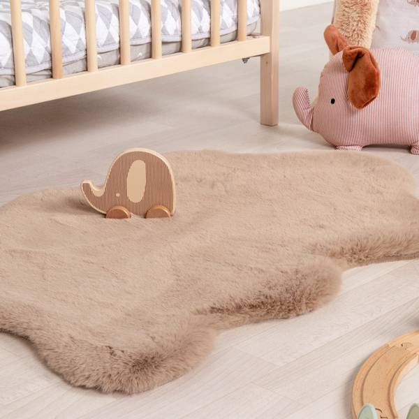 Teppich Huggy Sheep Taupe