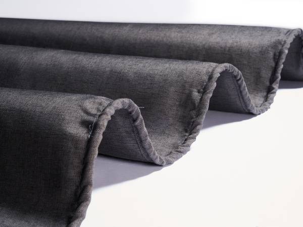 Duschvorhang RAIN Anthrazit - Höhe: 240 cm