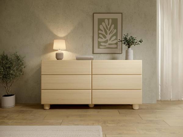 Sideboard OLMO Braun - Holzwerkstoff - 160 x 80 x 38 cm