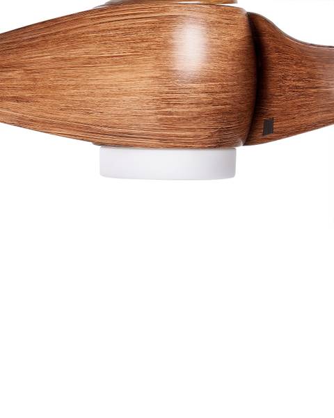 Deckenventilator PARIA 2-tlg Braun - Metall - 118 x 50 x 188 cm