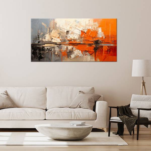 Canvas schilderij Aura 120 x 60 cm