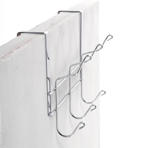 Türgarderobe PURISTA Silber - Metall - 25 x 21 x 13 cm