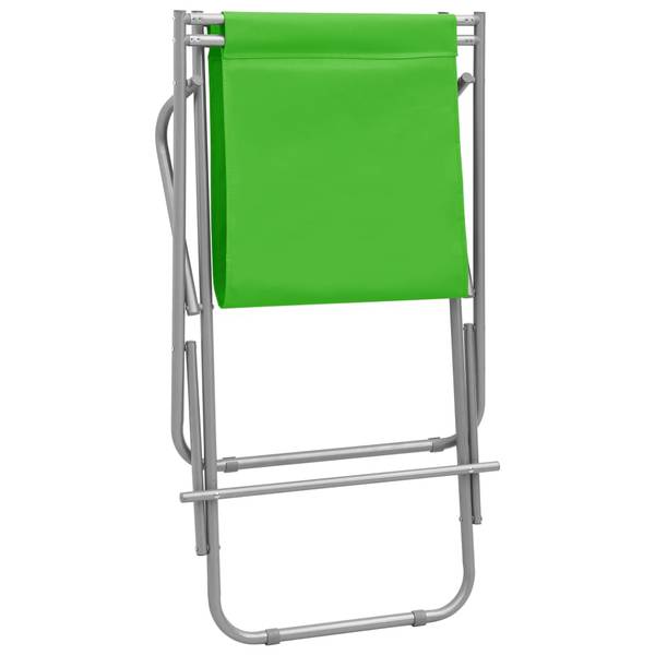 Schaukelstühle 2er Set X8616 Grün - Metall - 61 x 94 x 69 cm