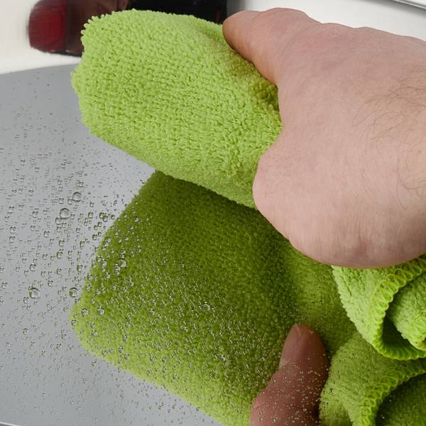 Rundes Serviertablett Braun - Silber - Metall - Kunststoff - 50 x 4 x 35 cm