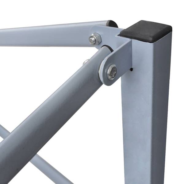 Partyzelt 3000769 Grau - Polyester - 200 x 315 x 200 cm