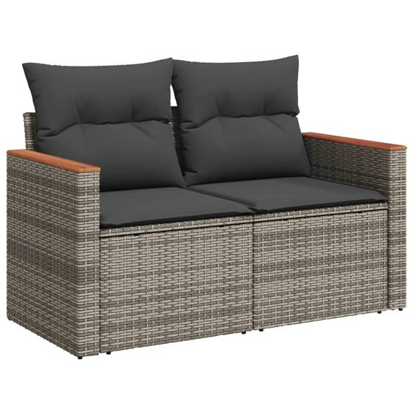 Garten-Lounge-Set 3034862-1 6-teilig Grau