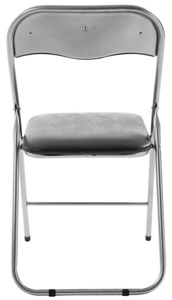 Besucherstuhl Felix 4er Set Schwarz - Silber