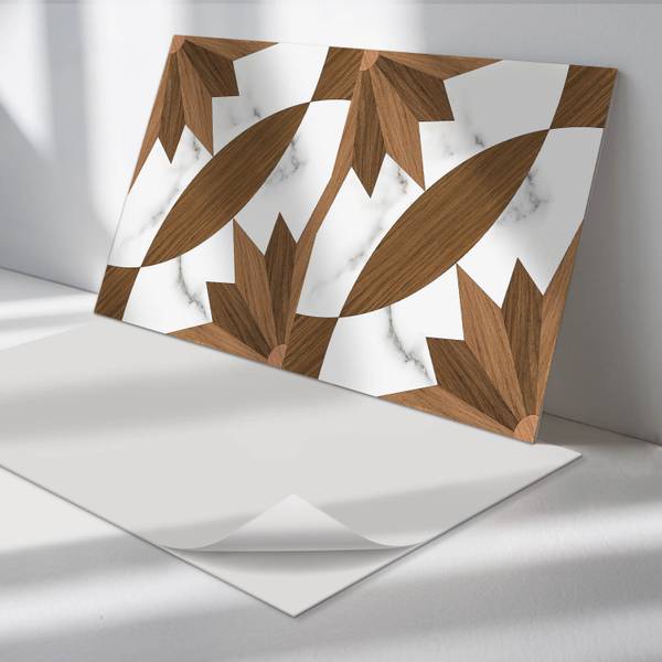 Klebepaneele Geo Holz 100 x 50 cm