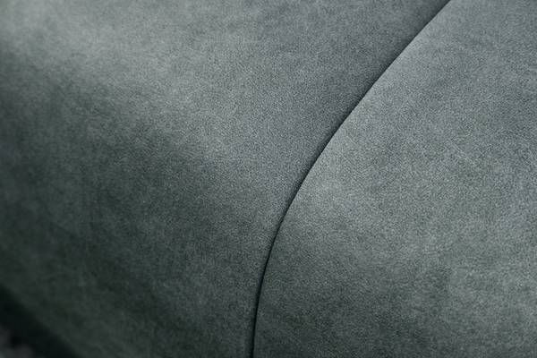 Ecksofa CLAN Grau - Polyester - Samt - 320 x 90 x 110 cm