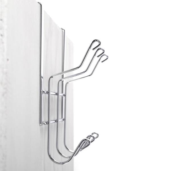 Türgarderobe PURISTA Silber - Metall - 25 x 21 x 13 cm